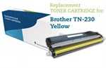 TN230Y Brother kompatibel Lasertoner